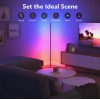 Energy-Efficient RGBICW Smart Corner Floor Lamp [Energy Class F] for Illuminating Corners